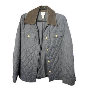 St. John’s Bay Women’s Medium Jacket Navy Blue